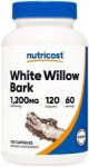 Nutricost White Willow Bark, 1200 mg, 120 capsule, Nutricost