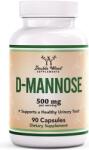 Double Wood Supplements D-Mannose, 500 mg, 90 capsule, Double Wood