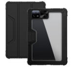 Nillkin BUMPER PRO szilikon telefonvédő (aktív FLIP, ütésállóság, asztali tartó) FEKETE Xiaomi Pad 6 (GP-146549) (GP-146549)