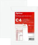 Optima Plicuri Optima Plic C4 (324x229mm), lipire siliconica, 25 buc/set, Optima - alb - fereastra dreapta, 50x100mm (OP-5900WC4-25RW)