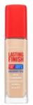 Rimmel London Lasting Finish 35HR SPF20 Full Coverage Lightweight Foundation дълготраен фон дьо тен за изравняване тена на кожата 160 30 ml