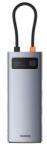 Baseus Docking Station Baseus Metal Gleam 7-in-1, Gray (B00030708811-01)