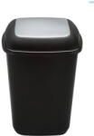 Plafor Cos plastic reciclare selectiva, capacitate 28l, PLAFOR Quatro - negru cu capac gri - altele (PL-658-04) - forit