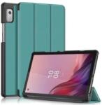 Gigapack Lenovo Tab M9 (TB310X) LTE bőr hatású fliptok sötétzöld (GP-138227) (GP-138227) - aqua