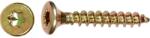  Uni TX25 süllyesztett csavar tömör menettel sárga horganyzott 5x16 mm 200 db