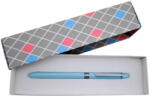 PENAC Pix multifunctional de lux PENAC Multisync MS-107, corp bleu sky, accesorii argintii, in cutie cadou (P-MF0107SB-GC8)