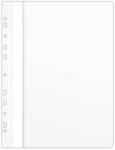 DONAU Dosar plastic PVC, cu sina si multiperforatii, 10 buc/set, DONAU - alb (DN-1704001PL-09) - forit