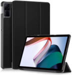 Gigapack Xiaomi Redmi Pad SE bőr hatású fliptok fekete (GP-150452) (GP-150452)