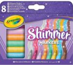 Crayola Crayola: Csillámos filctollkészlet - 8 db-os (58-8648) - pepita