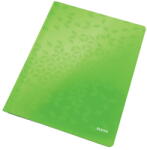 Leitz Dosar cu sina LEITZ WOW, carton laminat, FSC, A4, 250 coli, verde (L-30010054) - forit