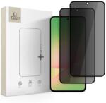 Tech-Protect Затъмняващ Протектор за Samsung S25 FE, Tech-Protect Privacy Spy+ Glass 2бр. , Черен (5906302332786)