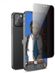 Blueo Затъмняващ Стъклен Протектор за iPhone 17 Pro Max, Blueo Privacy 2.5D Glass, Черен (6934663764693)