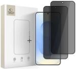 Tech-Protect Затъмняващ Протектор за Samsung S26, Tech-Protect Privacy Spy+ Glass 2бр. , Черен (5906302332700)