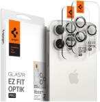 Spigen Протектор за Камерата на iPhone 17 Pro, Spigen EZ Fit Optik Pro Glass tR 2бр. , Сив (AGL07165)