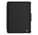 Nillkin BUMPER LINK billentyűzetes defender tok (QWERTY, angol nyelvű, ceruza tartó, méhsejt) FEKETE Apple IPAD Pro 11 (2022) / IPAD Pro 11 (GP-158380)