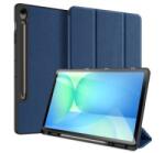 Dux Ducis DOMO tok álló, bőr hatású sötétkék Samsung Galaxy Tab S10 FE Plus WIFI (SM-X626) (GP-169345) - aqua