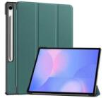 Gigapack Tok álló, bőr hatású sötétzöld Samsung Galaxy Tab S10 FE Plus WIFI (SM-X626) (GP-169359) - aqua