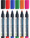 Schneider Marker SCHNEIDER Maxx 290, pentru tabla de scris+flipchart, varf rotund 2-3mm, 6 culori/set (S-129096) - forit