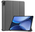 Gigapack Tok álló, bőr hatású (aktív FLIP, oldalra nyíló, TRIFOLD, asztali tartó) SÖTÉTSZÜRKE OnePlus Pad 3 'Gigapack csomagolás' (GP-171809) (GP-171809)