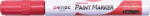 PENAC Marker cu vopsea PENAC, rezistent la temperaturi inalte, varf rotund, grosime scriere 2-4mm - rosu (P-OT0140-RD)