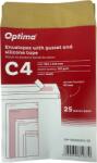 Optima Plicuri Optima Plic C4 (324x229mm), lipire siliconica, 25 buc/set, Optima - kraft (OP-5900KC4-25)