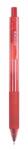 Office Products Pix cu gel, mecanism retractabil, rubber grip, 0.5 mm, Office Products - rosu (OF-17025711-04)