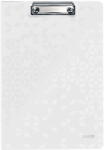 Leitz Clipboard LEITZ WOW, dublu, polyfoam, A4, 100 coli, alb (L-41990001) - forit