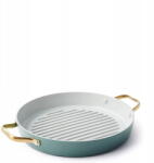 GreenPan Tigaie Padova Sky Blue 28cm, design vintage, ceramica Thermolon, neagra, potrivita pentru toate tipurile de plite (CC002483-001)