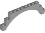 LEGO® 18838c86 - LEGO világosszürke boltív 1 x 12 x 3 méretű, 5 merevítővel (18838c86)