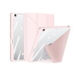 Dux Ducis MAGI ORIGAMI tok álló, bőr hatású rózsaszín Apple IPAD 11 (2025) / IPAD 10.9 (2022) (GP-140780) - aqua