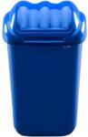 Plafor Cos plastic cu capac batant, pentru reciclare selectiva, capacitate 50l, PLAFOR Fala - albastru (PL-655-03) Cos de gunoi