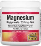Natural Factors Magnesium Bisglycinate Pure, 200 mg, 120 g, Natural Factors