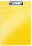 Leitz Clipboard LEITZ WOW, dublu, polyfoam, A4, 100 coli, galben (L-41990016) - forit