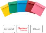 Optima Plicuri Optima Plic C6 (114x162mm), lipire siliconica, 25 buc/set, color mix(5 culori x 5 buc. ) (OP-5900MIXC6-25)