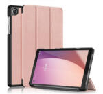 Gigapack Tok álló, bőr hatású (FLIP, oldalra nyíló, TRIFOLD, asztali tartó) ROZÉARANY Lenovo Tab M8 Gen4 (TB300F) WIFI / Tab M8 Gen4 (TB300X) LTE (GP-155078) - aqua
