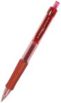 Q-CONNECT Pix cu gel, mecanism retractabil, rubber grip, 0.5 mm, Q-Connect - rosu (KF00383)