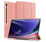 Dux Ducis DOMO tok álló, bőr hatású rózsaszín Samsung Galaxy Tab S9 Ultra LTE (SM-X916) (GP-162914) - aqua