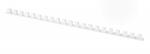 Office Products Inele plastic 8 mm, max 45 coli, 100buc/cut, Office Products - alb (OF-20240815-14)