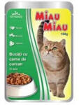 MIAU MIAU Nedves Macskaeledel 100g Pulyka, Adult