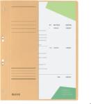Leitz Dosar cu sina Leitz 1/2, carton, A4, cu capse, 170 coli, kraft (L-37400011) - forit