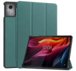 Gigapack Tok álló, bőr hatású (aktív FLIP, oldalra nyíló, TRIFOLD, asztali tartó) SÖTÉTZÖLD Lenovo Tab K11 Plus (TB352) 'Gigapack csomagolás (GP-168358)