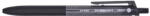 PENAC Pix PENAC X-Beam XB-107, rubber grip, 0.7mm, clema plastic, corp negru - scriere neagra (P-BP0107-BK-06)
