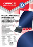 Office Products Coperta carton lucios 250g/mp, A4, 100/top, Office Products - bleumarin (OF-20232515-11)