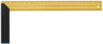 Strend Pro Asztalos derékszög, Strend Pro YPS-529, arany/fekete, 40 cm, alumínium, pontos szögjelöléshez, profi és barkács munkákhoz (TC2160668)