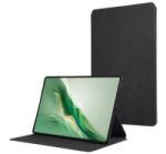 Gigapack Tok álló, bőr hatású (FLIP, oldalra nyíló, TRIFOLD, asztali tartó) FEKETE Honor MagicPad 2 ' csomagolás' (GP-164491) (GP-164491)
