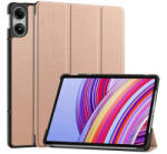Gigapack Tok álló, bőr hatású (aktív FLIP, oldalra nyíló, TRIFOLD, asztali tartó) ROZÉARANY Xiaomi Redmi Pad Pro ' csomagolás' (GP-159640) (GP-159640)