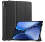 Gigapack Tok álló, bőr hatású (aktív FLIP, oldalra nyíló, TRIFOLD, asztali tartó) FEKETE OnePlus Pad 3 'Gigapack csomagolás' (GP-171804) (GP-171804)