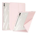 Dux Ducis MAGI ORIGAMI tok álló, bőr hatású rózsaszín Samsung Galaxy Tab S10 Plus LTE (SM-X826B) / Galaxy Tab S10 Plus WIFI (SM-X820) (GP-162919) - aqua