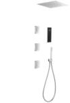 Roca Panel dus cu hidromasaj si termostat Roca Smart Shower, cu baterie electronica si 3 duze hidromasaj (A5D124AC00)