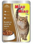 MIAU MIAU Nedves Macskaeledel - Nyúl, ADULT (100g)